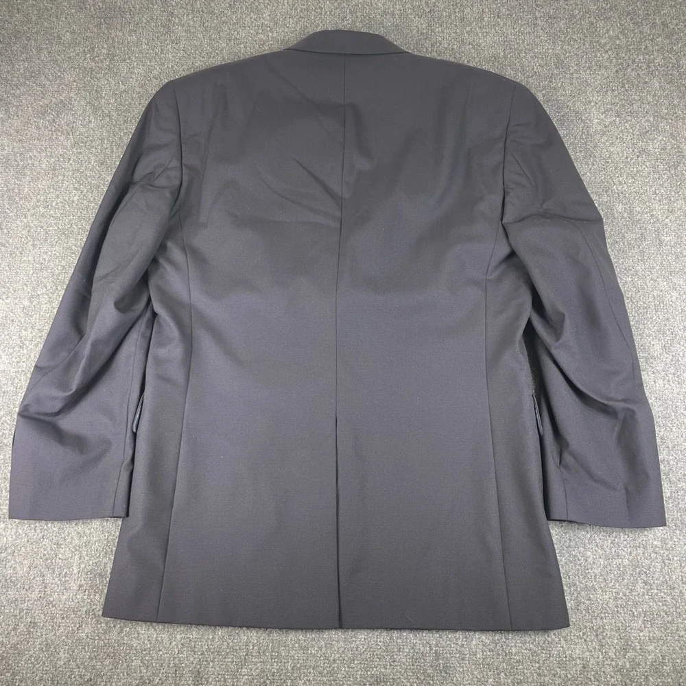 Jos A Bank Blazer Size 40R Navy Blue Wool‎ Gold Buttons Classic Fit Coat Men's